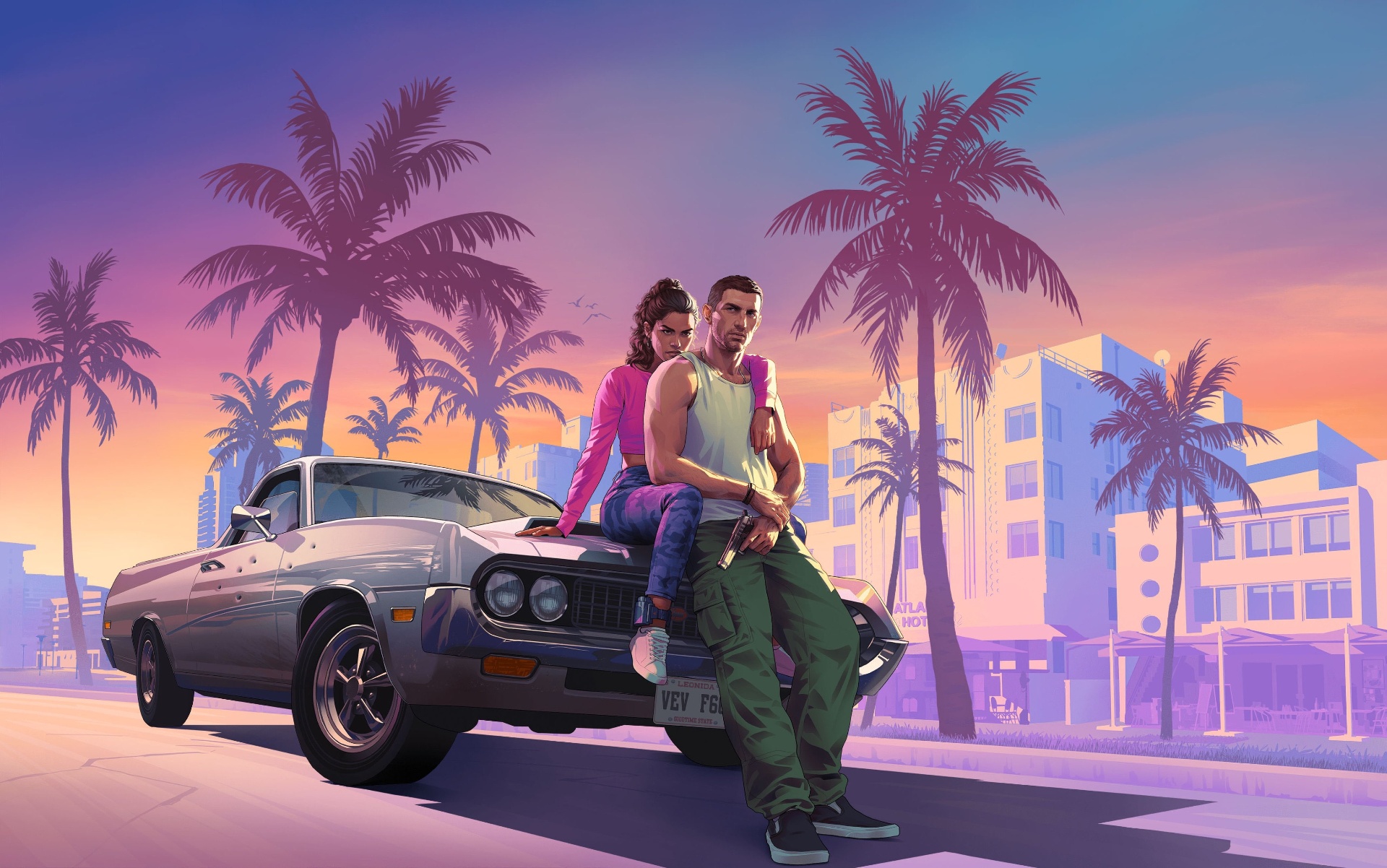 GTA6の主人公、Jason DuvalとLucia Caminos