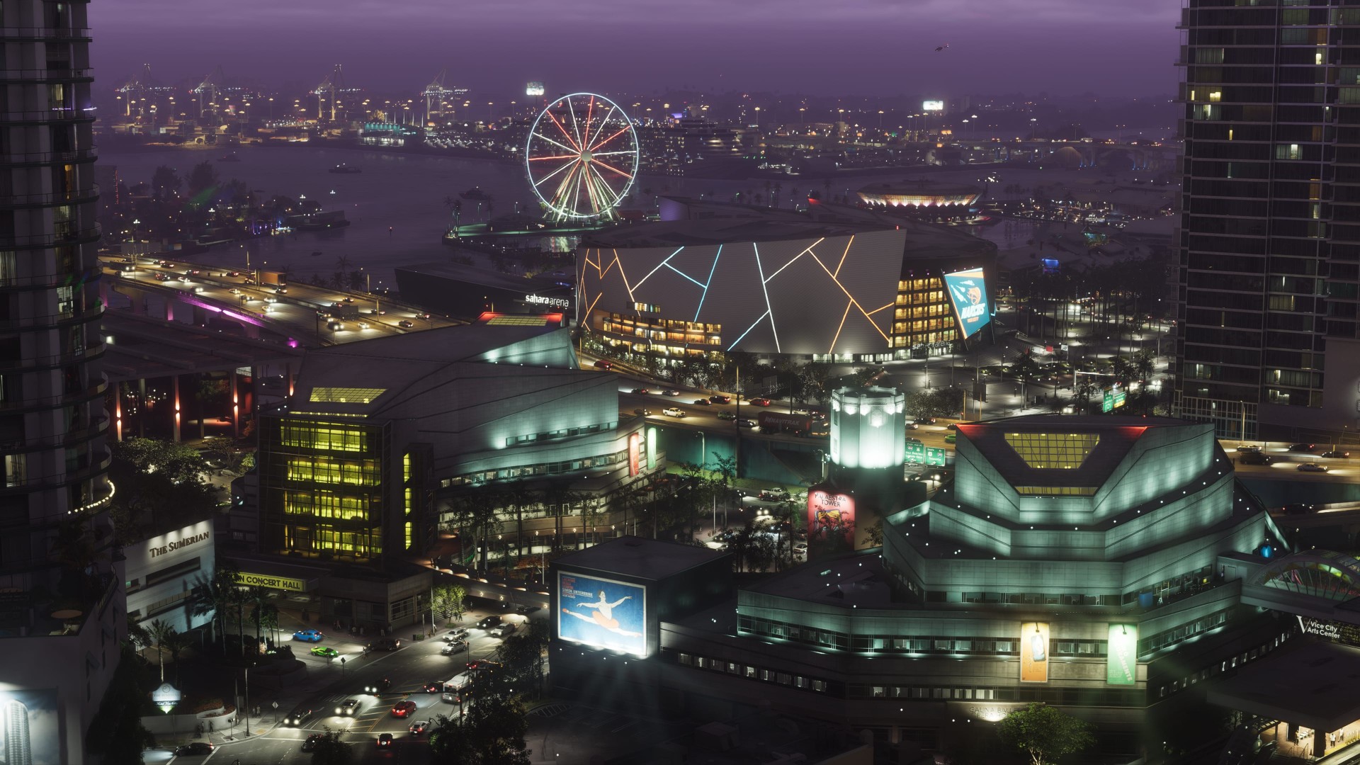 gta 6 voitures supercar meilleures vitesse classement — Vice City autoroute urbaine GTA 6