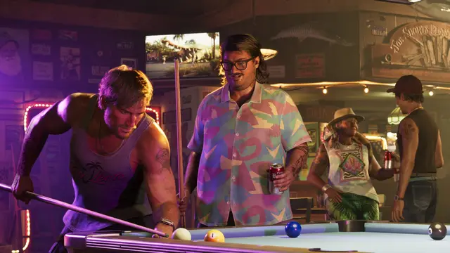 Cal Hampton — en action : image officielle de GTA 6 publiée par Rockstar Games
