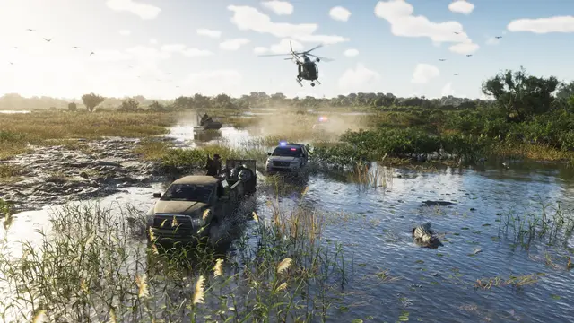 Grassrivers — faune et flore : image officielle de GTA 6 publiée par Rockstar Games