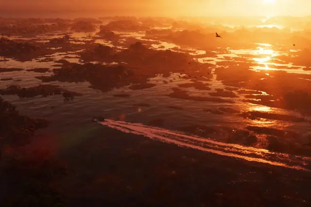 Carte postale officielle GTA 6 illustrant Grassrivers à Leonida