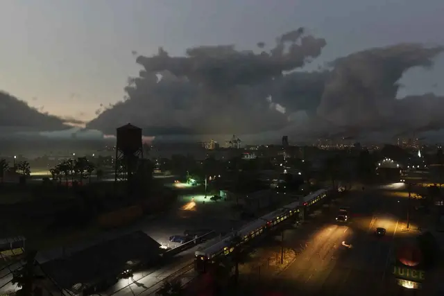 Carte postale officielle GTA 6 illustrant Port Gellhorn à Leonida