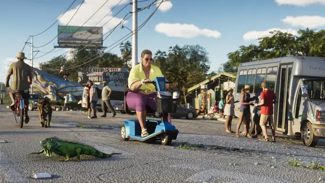 Leonida Keys — pont maritime : image officielle de GTA 6 publiée par Rockstar Games