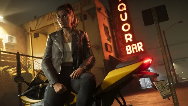 Lucia Caminos — scène cinématique : image officielle de GTA 6 publiée par Rockstar Games