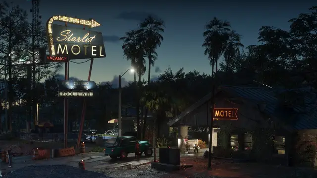 Port Gellhorn — zone industrielle : image officielle de GTA 6 publiée par Rockstar Games